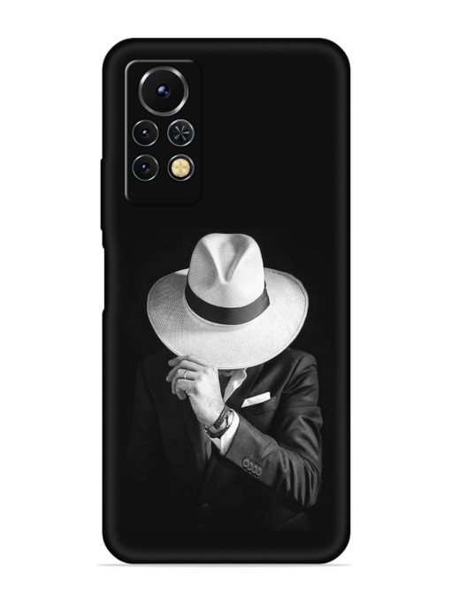 Men Under Hat Embossed Soft Silicone Case for Infinix Note 11S Zapvi