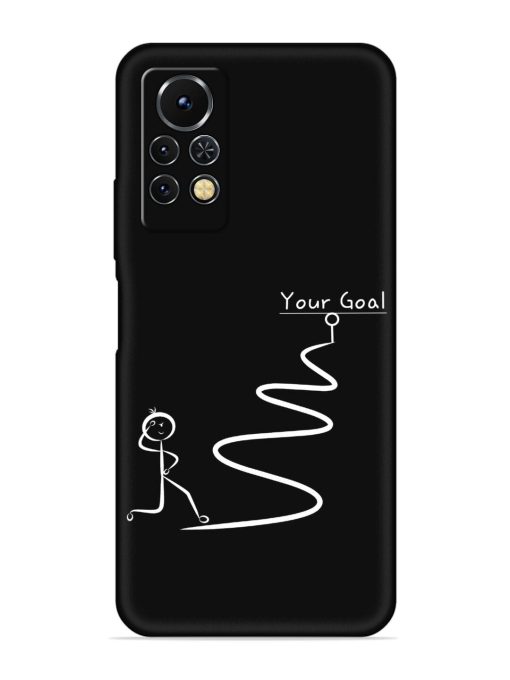 Your Goal Embossed Soft Silicone Case for Infinix Note 11S Zapvi