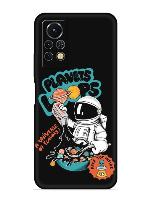 Planets Loop Embossed Soft Silicone Case for Infinix Note 11S