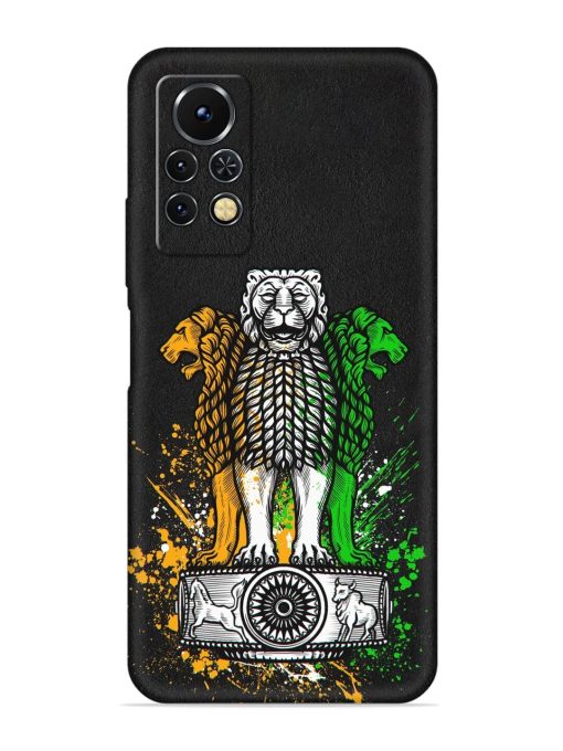 Pillars Of Ashoka Embossed Soft Silicone Case for Infinix Note 11S Zapvi