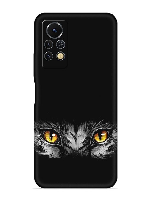 Scary Eye Embossed Soft Silicone Case for Infinix Note 11S