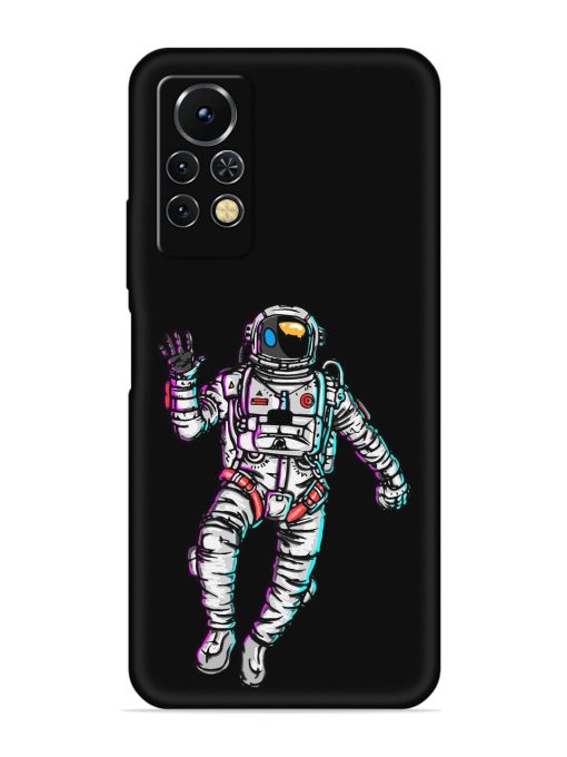 Spaceman Embossed Soft Silicone Case for Infinix Note 11S Zapvi