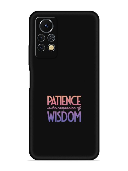 Patience Is The Embossed Soft Silicone Case for Infinix Note 11S Zapvi