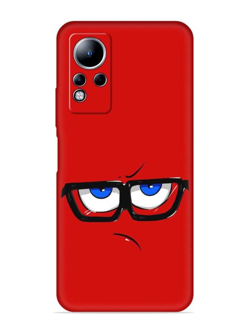 Rad Angry Face Embossed Soft Silicone Case for Infinix Note 12 Zapvi