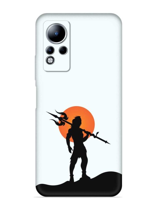 Lord Mahadev Trendy Embossed Soft Silicone Case for Infinix Note 12 Zapvi