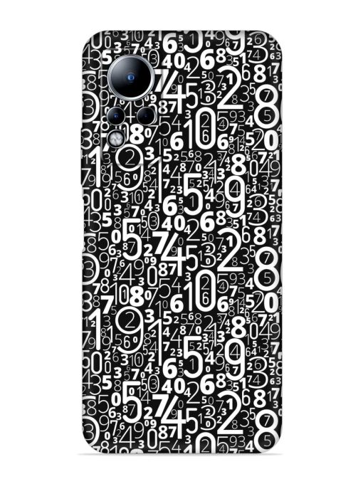 Many Numbers Different Embossed Soft Silicone Case for Infinix Note 12 Zapvi