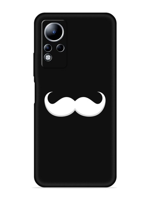 Mustache Vector Embossed Soft Silicone Case for Infinix Note 12 Zapvi