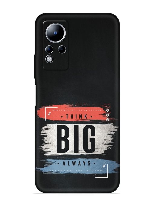 Think Big Always Embossed Soft Silicone Case for Infinix Note 12 Zapvi