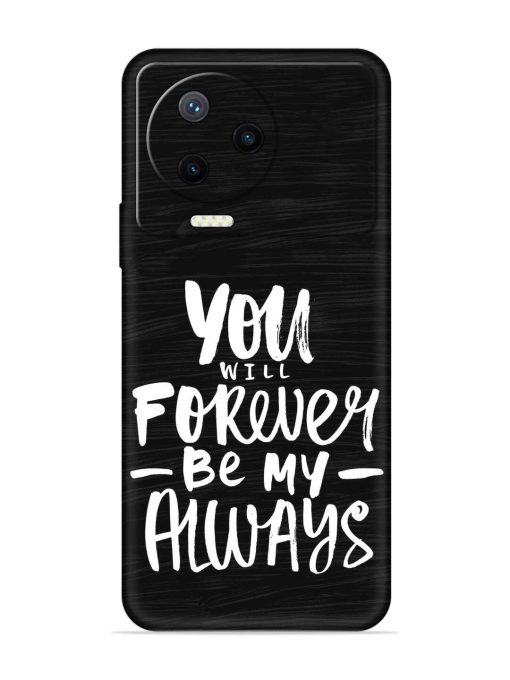 You Will Forever Embossed Soft Silicone Case for Infinix Note 12 Pro (4G) Zapvi