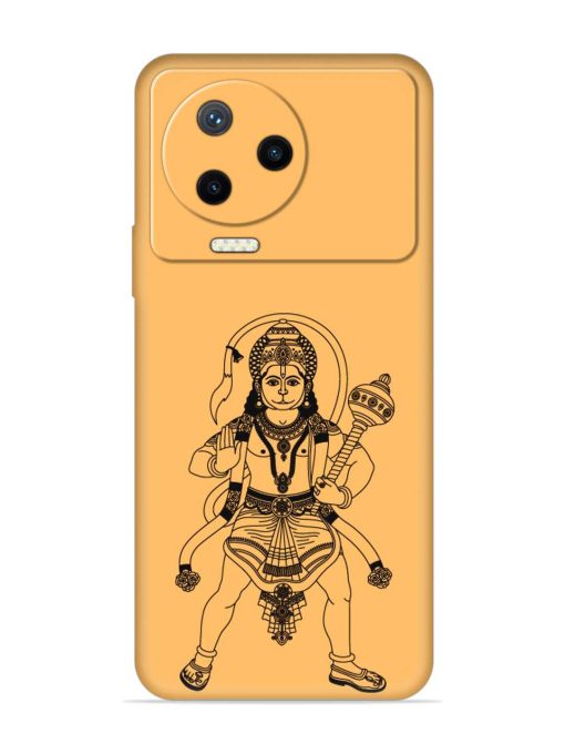 Indian God Hanuman Embossed Soft Silicone Case for Infinix Note 12 Pro (4G)