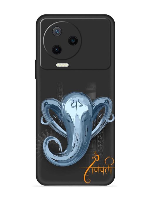 Illustration Lord Ganpati Embossed Soft Silicone Case for Infinix Note 12 Pro (4G) Zapvi