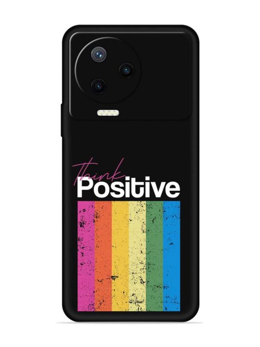 Think Positive Typography Embossed Soft Silicone Case for Infinix Note 12 Pro (4G)