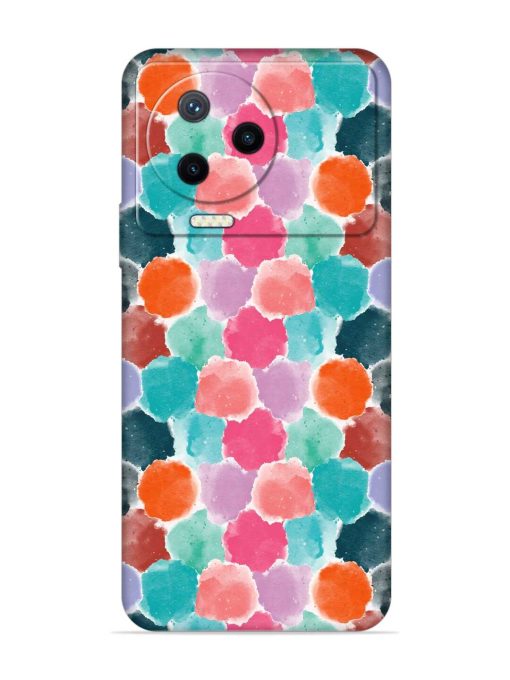 Colorful Seamless Pattern Embossed Soft Silicone Case for Infinix Note 12 Pro (4G)