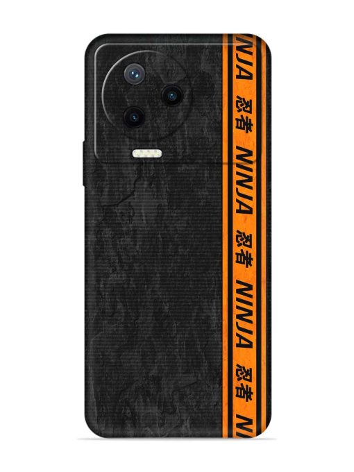 Ninja Srtips Embossed Soft Silicone Case for Infinix Note 12 Pro (4G) Zapvi