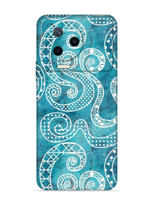 Vintage Curved Seamless Embossed Soft Silicone Case for Infinix Note 12 Pro (4G) Zapvi