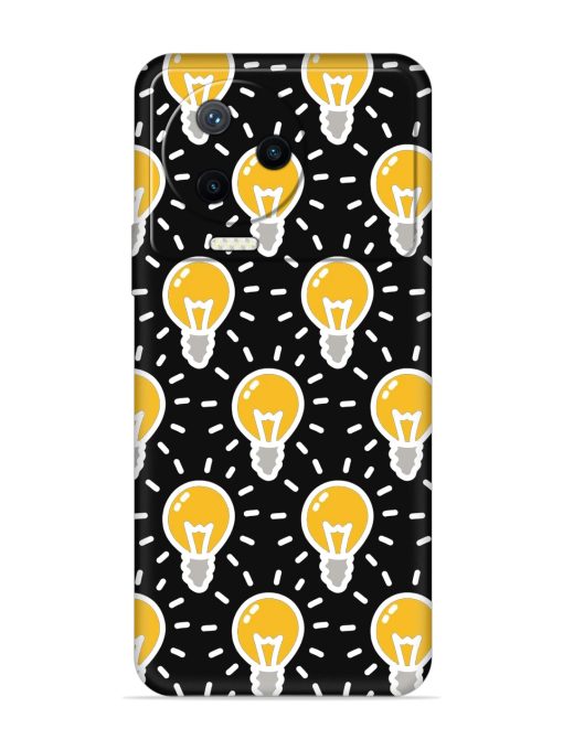 Light Bulb Seamless Embossed Soft Silicone Case for Infinix Note 12 Pro (4G) Zapvi