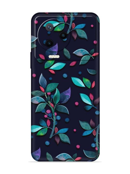 Decorative Watercolor Flower Embossed Soft Silicone Case for Infinix Note 12 Pro (4G) Zapvi