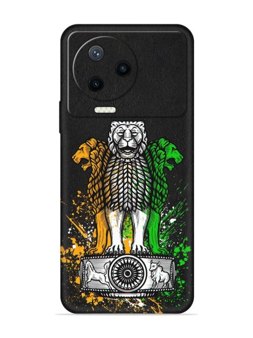 Pillars Of Ashoka Embossed Soft Silicone Case for Infinix Note 12 Pro (4G) Zapvi