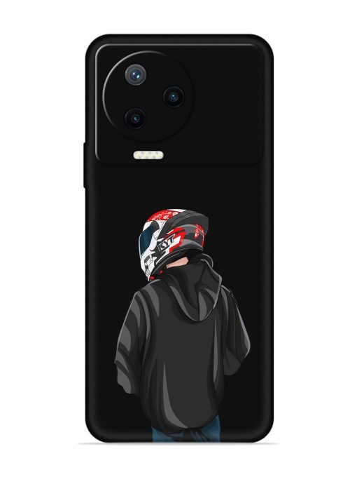 Motorcycle Rider Embossed Soft Silicone Case for Infinix Note 12 Pro (4G) Zapvi