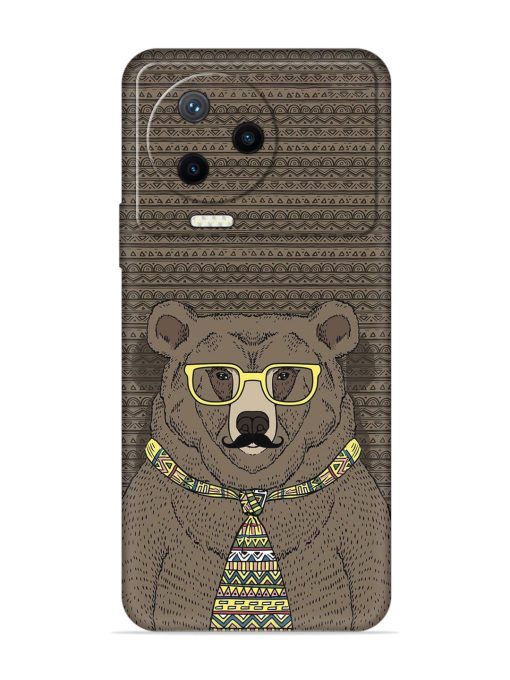 Grizzly Bear Embossed Soft Silicone Case for Infinix Note 12 Pro (4G) Zapvi