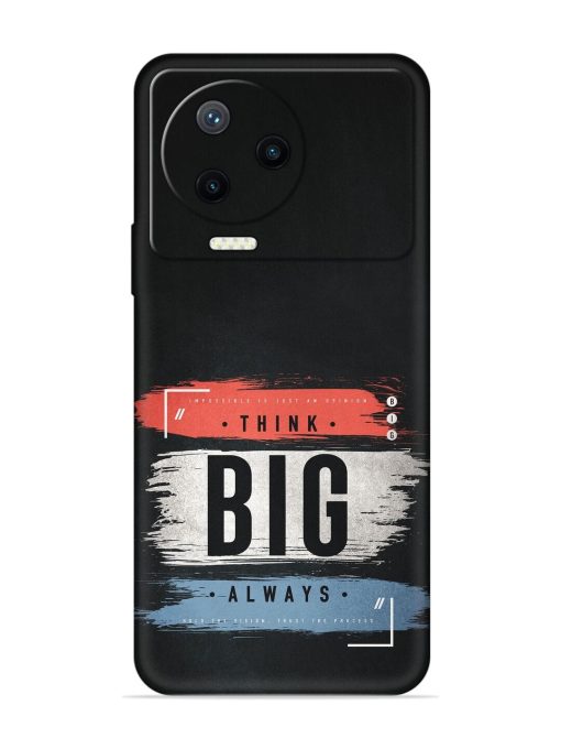 Think Big Always Embossed Soft Silicone Case for Infinix Note 12 Pro (4G) Zapvi