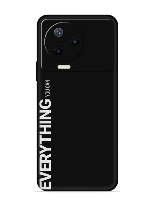 Everything You Can Embossed Soft Silicone Case for Infinix Note 12 Pro (4G)