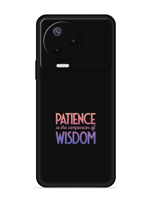 Patience Is The Embossed Soft Silicone Case for Infinix Note 12 Pro (4G)