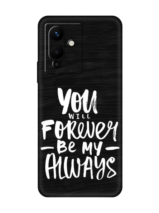 You Will Forever Embossed Soft Silicone Case for Infinix Note 12 Pro (5G) Zapvi