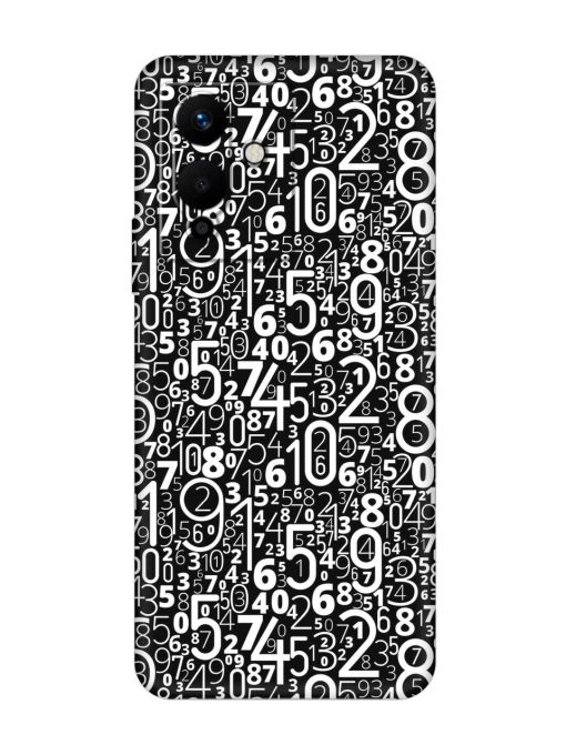 Many Numbers Different Embossed Soft Silicone Case for Infinix Note 12 Pro (5G) Zapvi