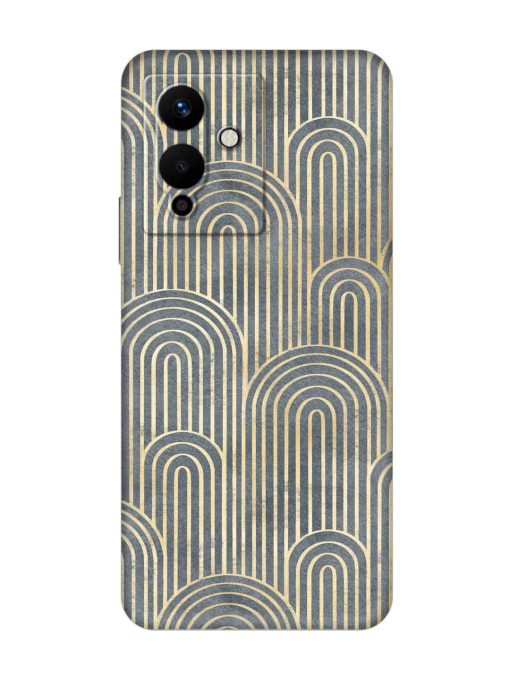 Art Deco Style Embossed Soft Silicone Case for Infinix Note 12 Pro (5G)