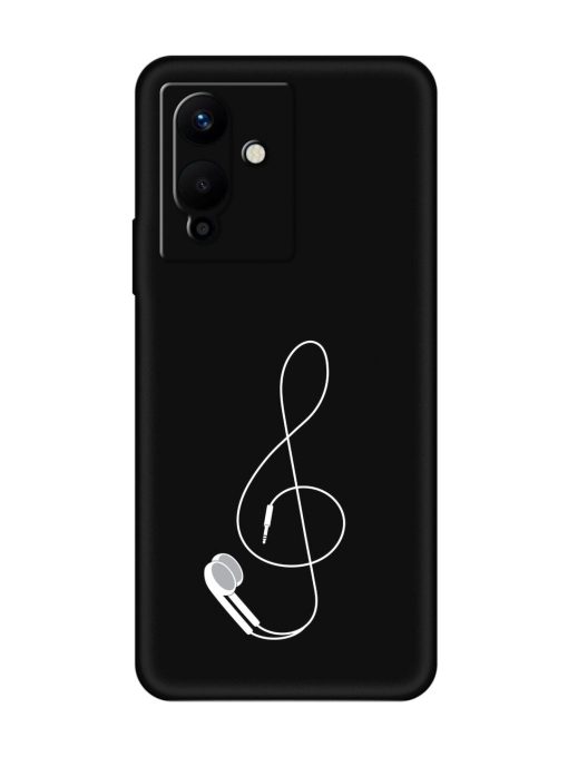 Music Earphone Vector Embossed Soft Silicone Case for Infinix Note 12 Pro (5G)