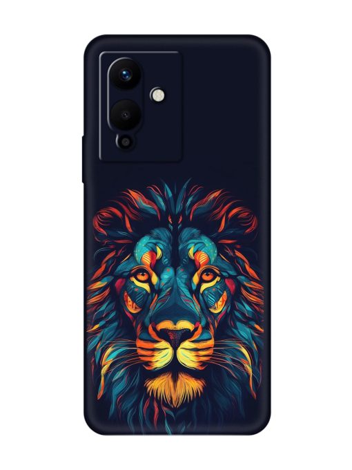 Colorful Lion Embossed Soft Silicone Case for Infinix Note 12 Pro (5G) Zapvi