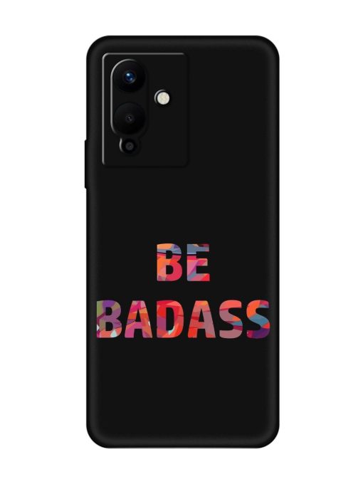 Be Badass Embossed Soft Silicone Case for Infinix Note 12 Pro (5G)