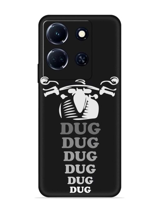 Dug Dug Dug Embossed Soft Silicone Case for Infinix Note 30 (5G)