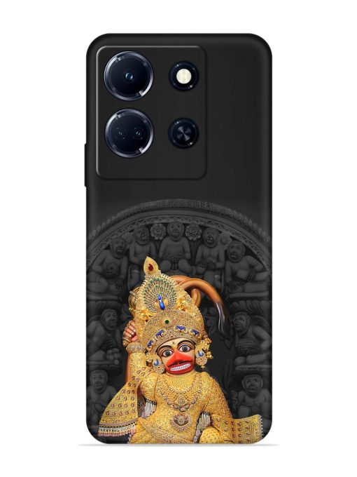 Indian Gold Hanuman Embossed Soft Silicone Case for Infinix Note 30 (5G) Zapvi