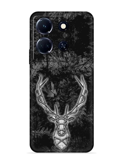 Ancient Deer Embossed Soft Silicone Case for Infinix Note 30 (5G)