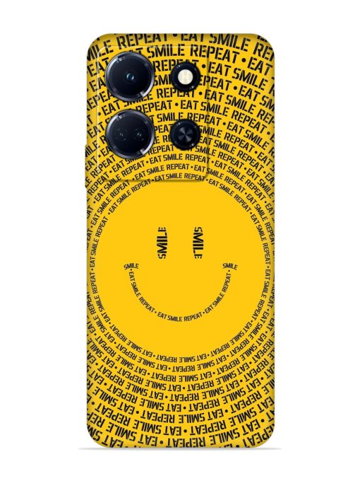 Smiley Embossed Soft Silicone Case for Infinix Note 30 (5G)