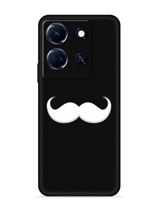 Mustache Vector Embossed Soft Silicone Case for Infinix Note 30 (5G)