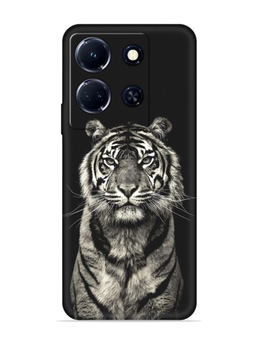 Tiger Art Embossed Soft Silicone Case for Infinix Note 30 (5G) Zapvi