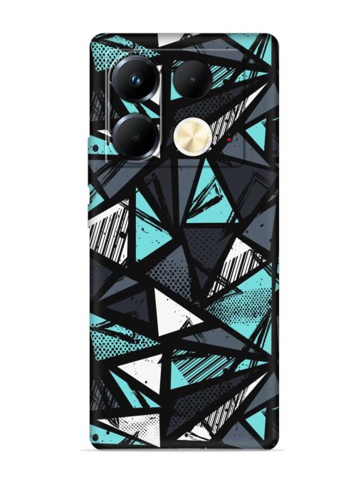 Abstract Seamless Embossed Soft Silicone Case for Infinix Note 40 (5G) Zapvi