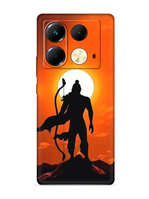 Shree Ram Embossed Soft Silicone Case for Infinix Note 40 (5G)