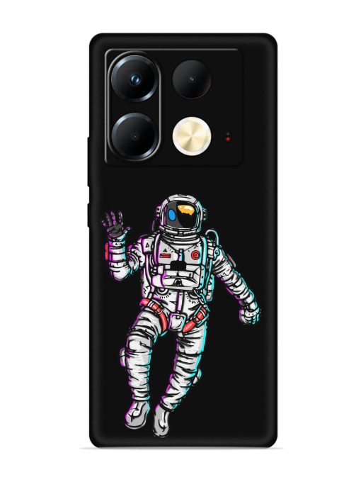 Spaceman Embossed Soft Silicone Case for Infinix Note 40 (5G)