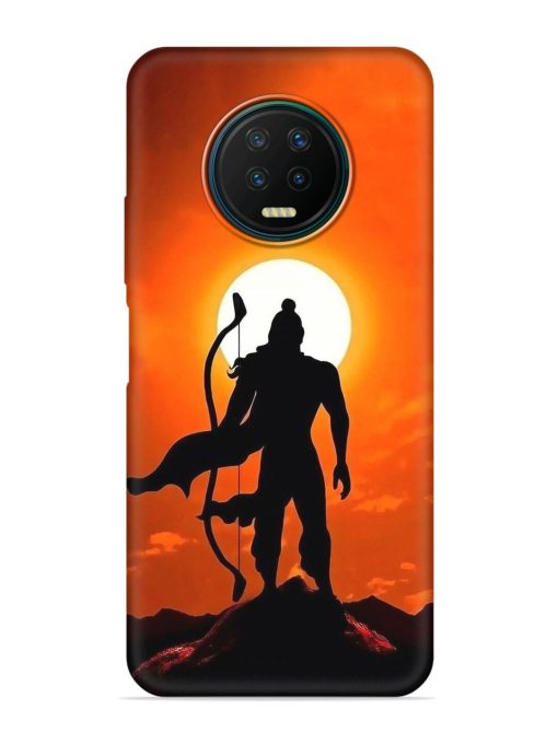 Shree Ram Embossed Soft Silicone Case for Infinix Note 7 Zapvi