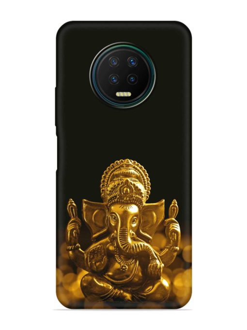 Lord Ganesha Indian Festival Embossed Soft Silicone Case for Infinix Note 7 Zapvi