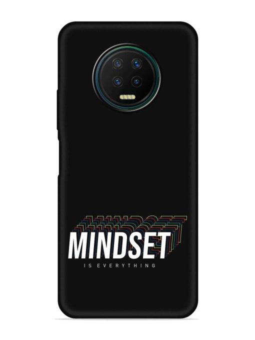 Mindset Everything Slogan Embossed Soft Silicone Case for Infinix Note 7