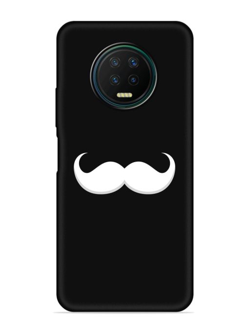 Mustache Vector Embossed Soft Silicone Case for Infinix Note 7