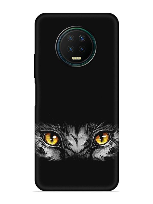 Scary Eye Embossed Soft Silicone Case for Infinix Note 7 Zapvi