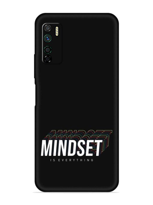 Mindset Everything Slogan Embossed Soft Silicone Case for Infinix Note 7 Lite Zapvi