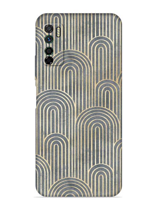 Art Deco Style Embossed Soft Silicone Case for Infinix Note 7 Lite Zapvi