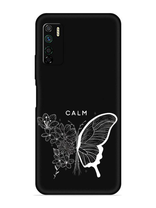 Calm Embossed Soft Silicone Case for Infinix Note 7 Lite Zapvi